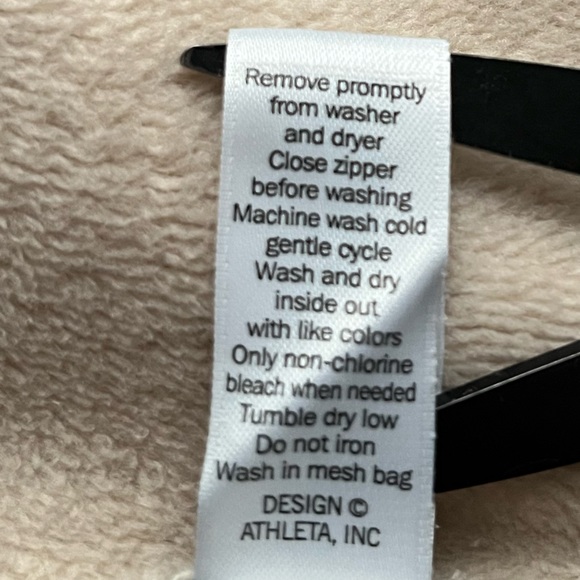 Athleta Fleece Asymmetric Top S - Picture 3 of 16